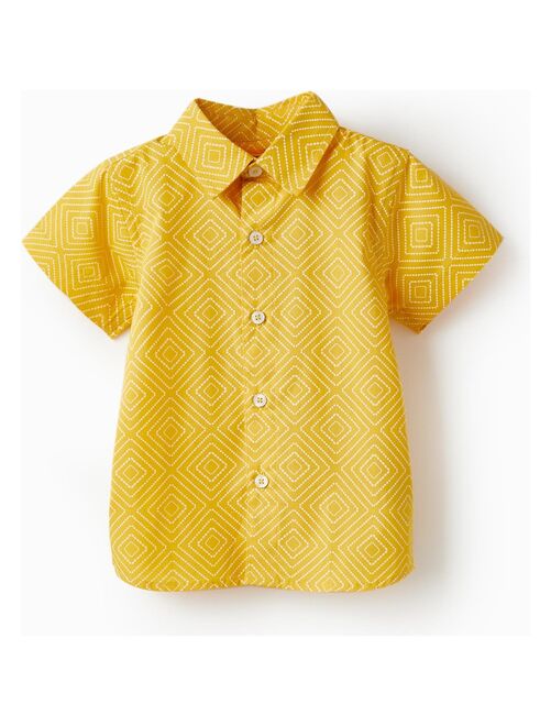 Chemise à manches courtes en coton pour bébé garçon manches courtes CÉRÉMONIE - Kiabi