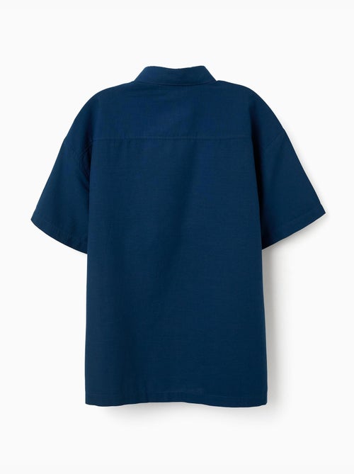 Chemise à manches courtes en coton You&Me - Kiabi Chemise à manches courtes en coton You&Me - Kiabi
