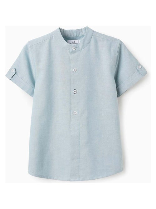 Chemise à Manches Courtes en Oxford - Kiabi