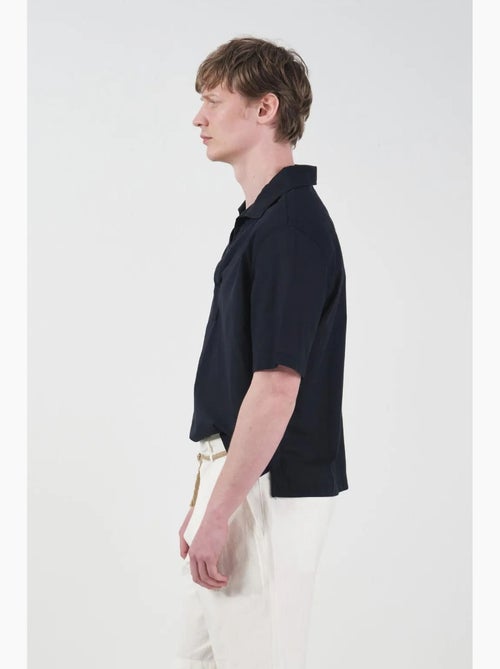 Chemise à manches courtes en popeline de coton giesto - Kiabi Chemise à manches courtes en popeline de coton giesto - Kiabi