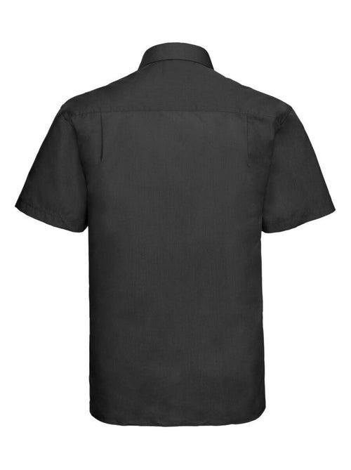 Chemise à manches courtes en popeline Russell Collection pour homme - Kiabi