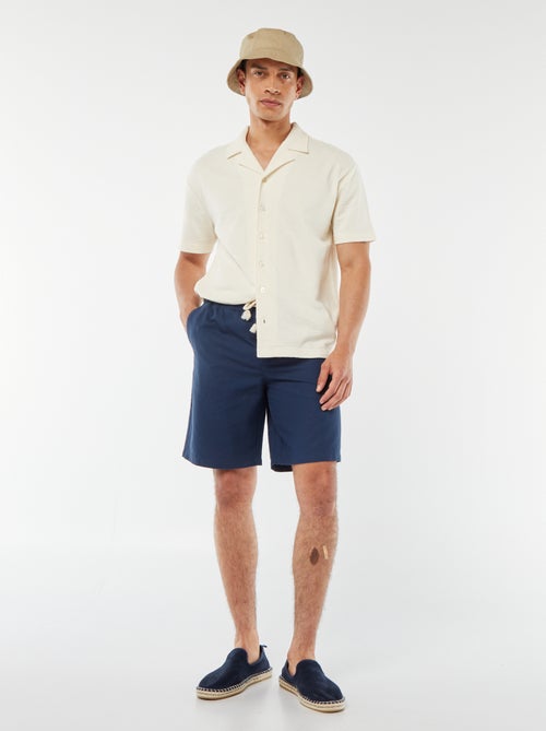 Chemise à manches courtes et col polo - Kiabi