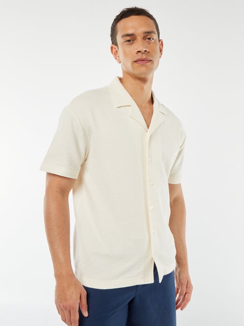 Chemise à manches courtes et col polo - Kiabi