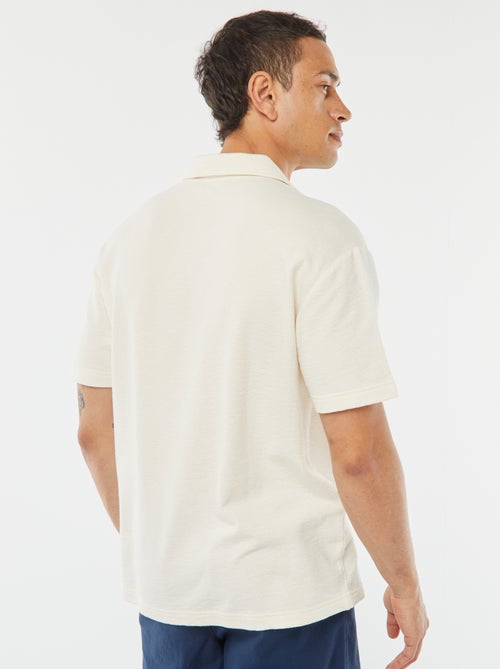 Chemise à manches courtes et col polo - Kiabi