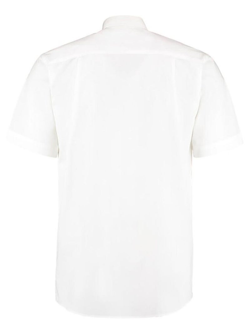 Chemise à manches courtes Kustom Kit Workforce pour homme Blanc - Kiabi