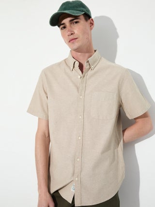 Chemise à manches courtes MO Fashion