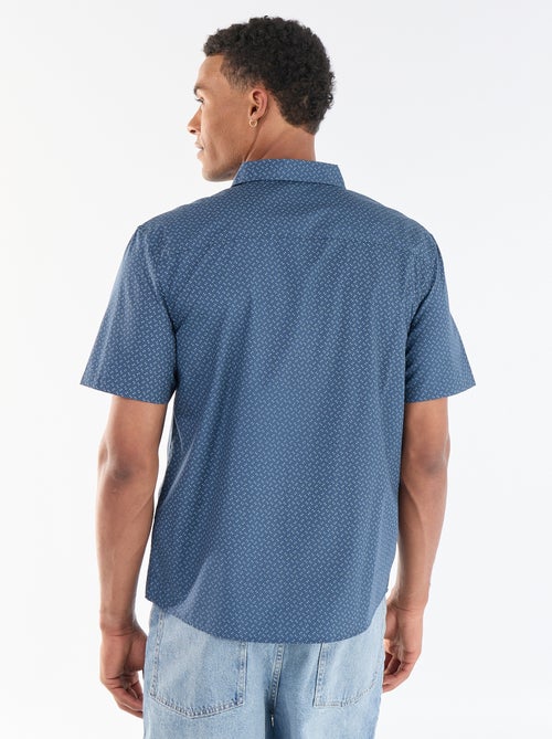 Chemise à manches courtes ouverture boutonnée - Kiabi Chemise à manches courtes ouverture boutonnée - Kiabi