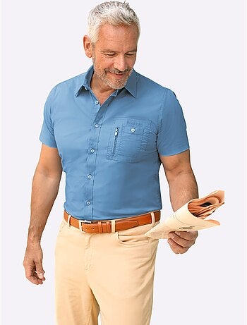 Chemise à Manches Courtes Poche Poitrine - Taille Standard - Witt
