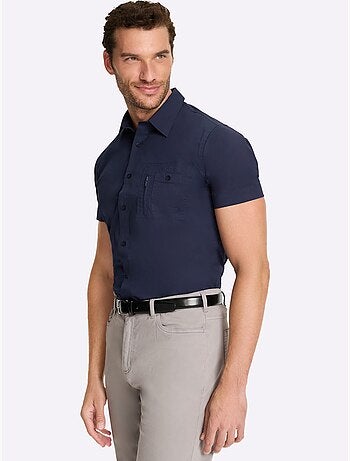 Chemise à Manches Courtes Poche Poitrine - Taille Standard - Witt