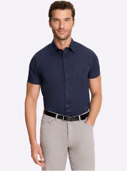Chemise à Manches Courtes Poche Poitrine - Taille Standard - Witt - Kiabi Chemise à Manches Courtes Poche Poitrine - Taille Standard - Witt - Kiabi