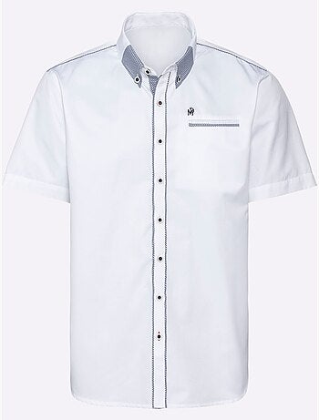 Chemise à Manches Courtes Poche Poitrine Pratique - Taille Standard - Witt