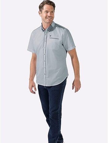 Chemise à Manches Courtes Poche Poitrine Pratique - Taille Standard - Witt