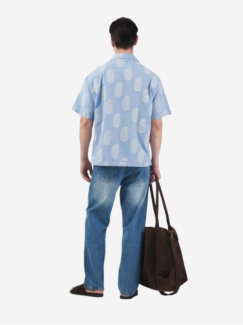 Chemise à manches courtes pour homme à imprimé cachemire giesto - Kiabi