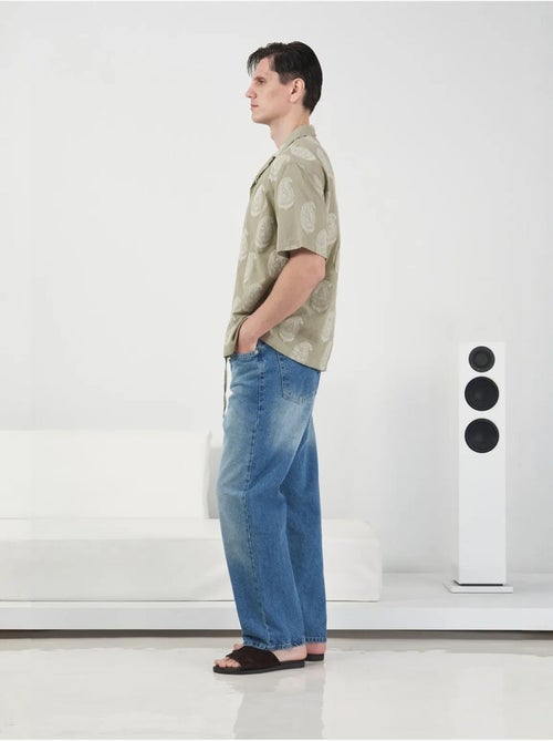 Chemise à manches courtes pour homme à imprimé cachemire giesto - Kiabi