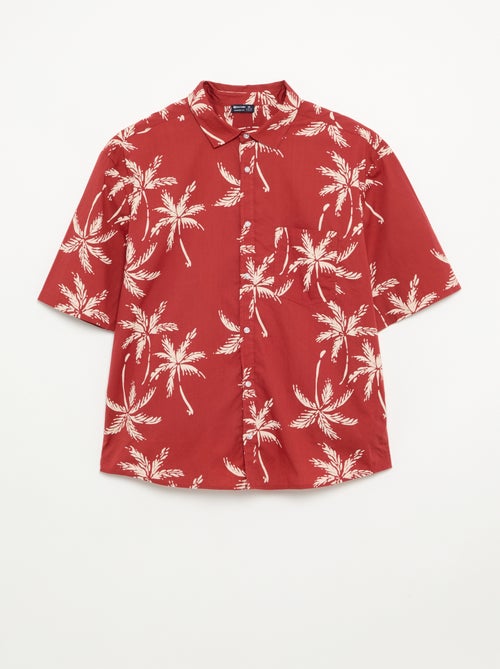 Chemise à manches courtes - Kiabi