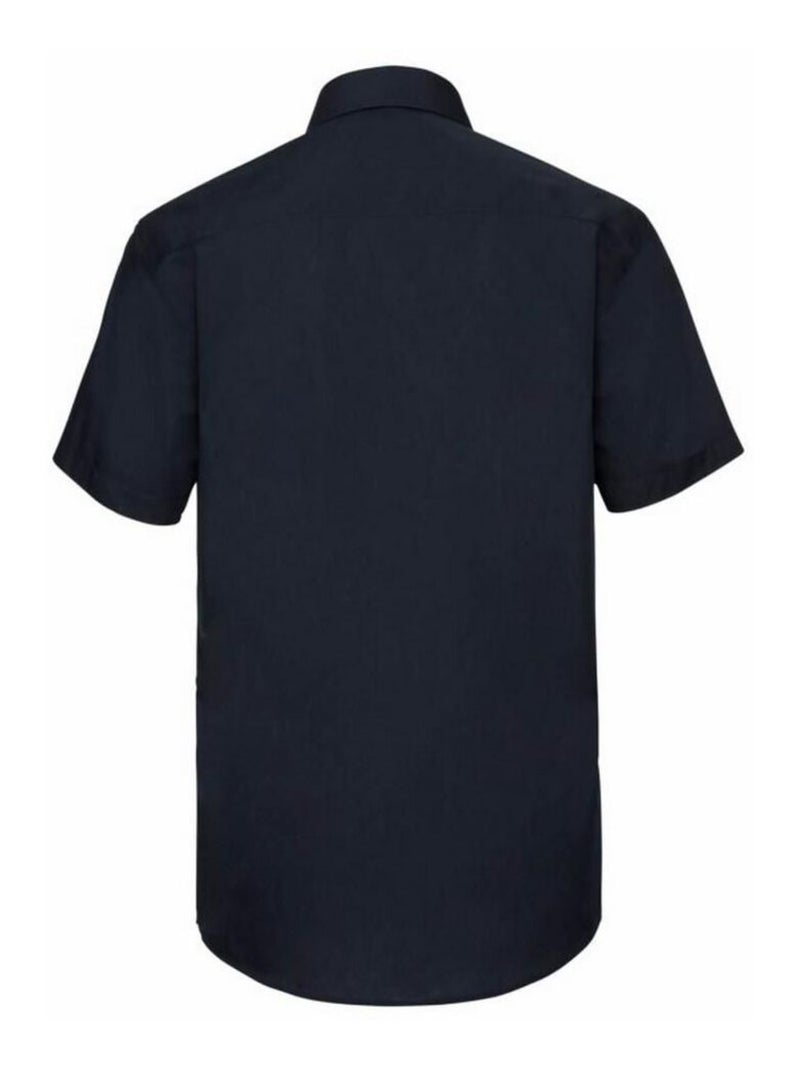 Chemise à manches courtes Russell Collection pour homme Bleu marine - Kiabi