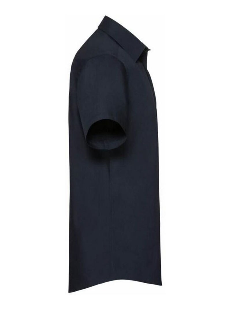 Chemise à manches courtes Russell Collection pour homme Bleu marine - Kiabi