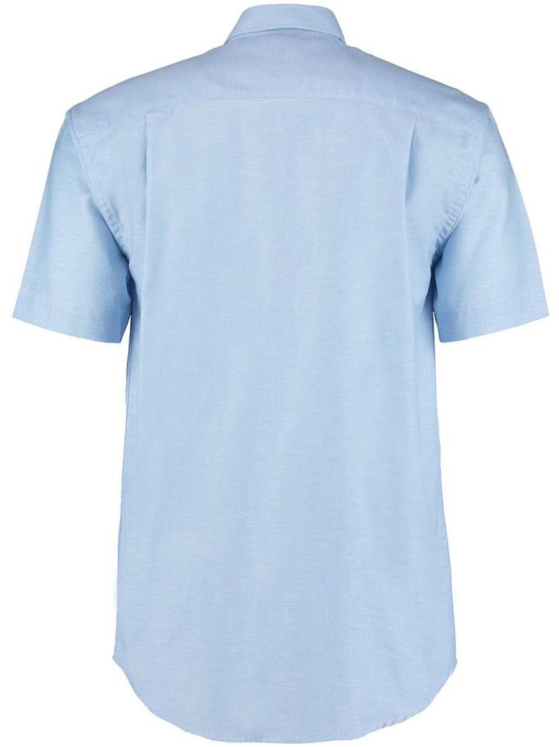 Chemise à manches courtes s - kustom kit Bleu clair - Kiabi
