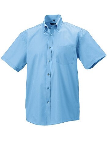 Chemise à manches courtes sans repassage - russell