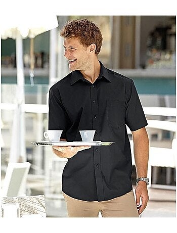 Chemise à manches courtes sans repassage - russell