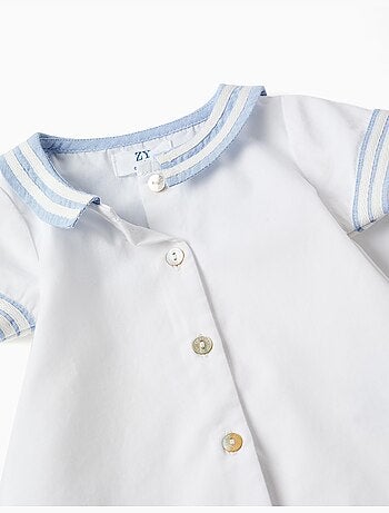 Chemise à manches courtes + short en coton