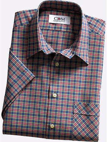 Chemise à Manches Courtes Superbes Motifs à Carreaux - Taille Standard - Witt