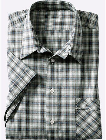 Chemise à Manches Courtes Superbes Motifs à Carreaux - Taille Standard - Witt