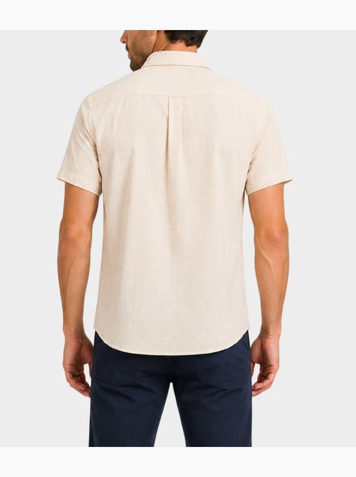 Chemise à manches courtes unie - Kiabi