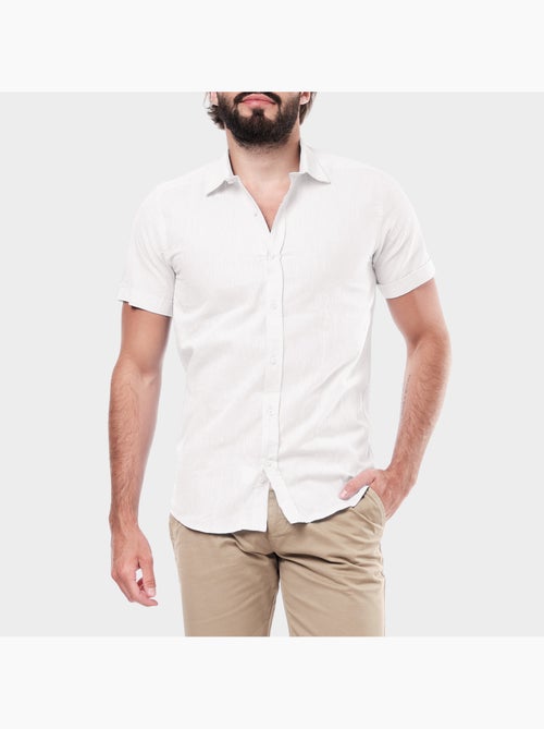Chemise à manches courtes unie - Kiabi Chemise à manches courtes unie - Kiabi