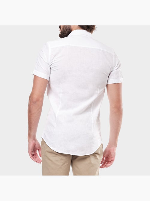Chemise à manches courtes unie - Kiabi Chemise à manches courtes unie - Kiabi
