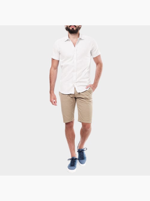 Chemise à manches courtes unie - Kiabi Chemise à manches courtes unie - Kiabi