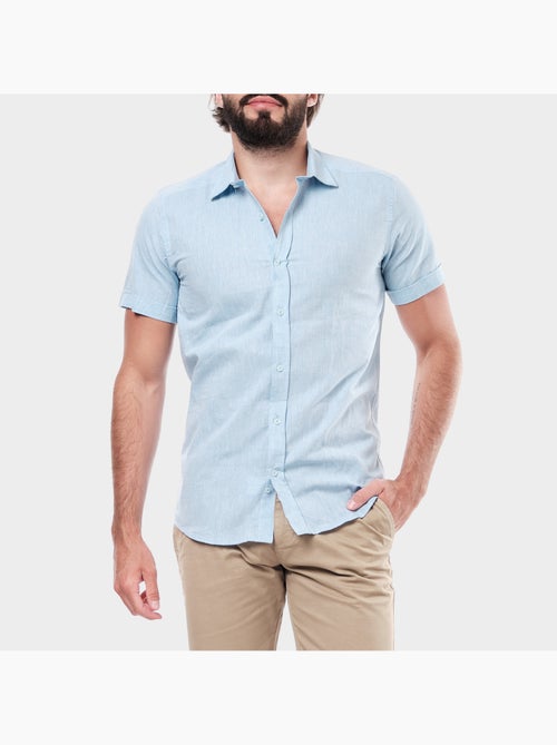 Chemise à manches courtes unie - Kiabi Chemise à manches courtes unie - Kiabi