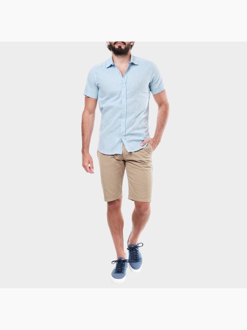 Chemise à manches courtes unie - Kiabi Chemise à manches courtes unie - Kiabi