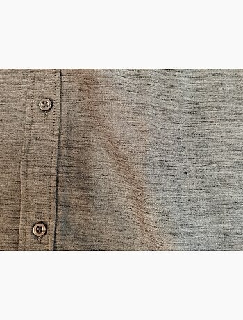 Chemise à manches courtes unie