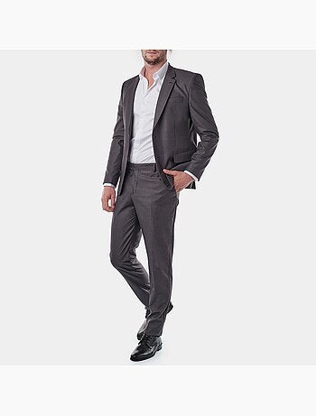 Chemise à manches courtes unie