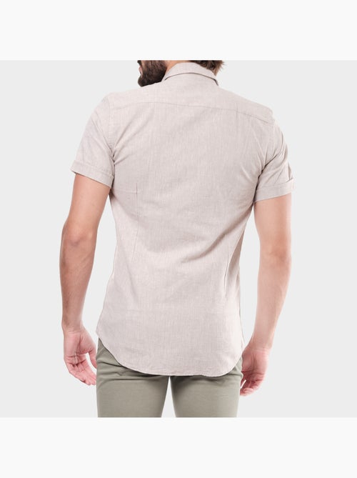 Chemise à manches courtes unie - Kiabi Chemise à manches courtes unie - Kiabi