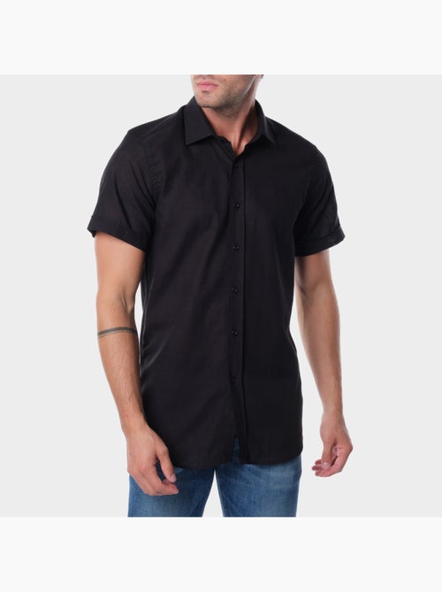 Chemise à manches courtes unie - Kiabi Chemise à manches courtes unie - Kiabi