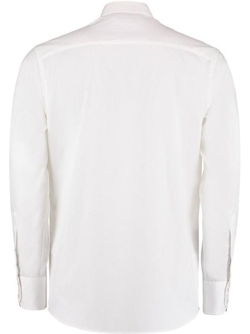 Chemise à manches longues - kustom kit Blanc - Kiabi