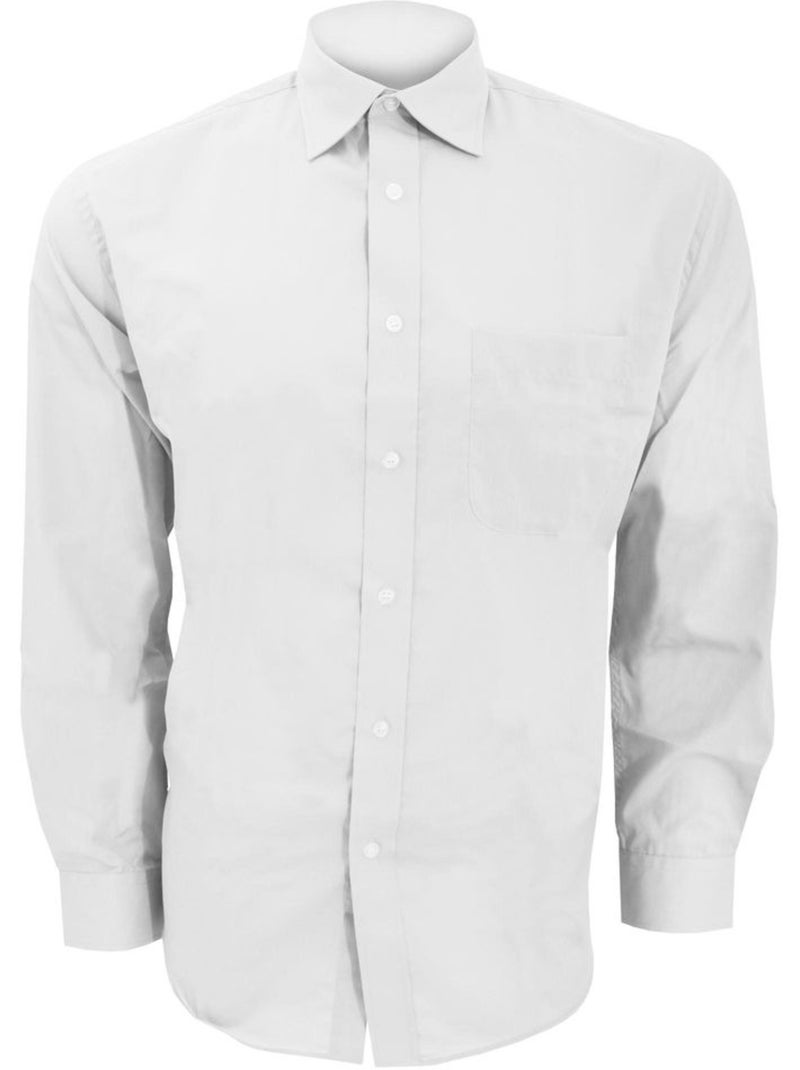 Chemise à manches longues - kustom kit Blanc - Kiabi