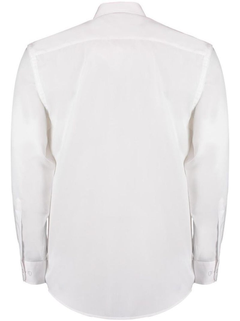 Chemise à manches longues - kustom kit Blanc - Kiabi