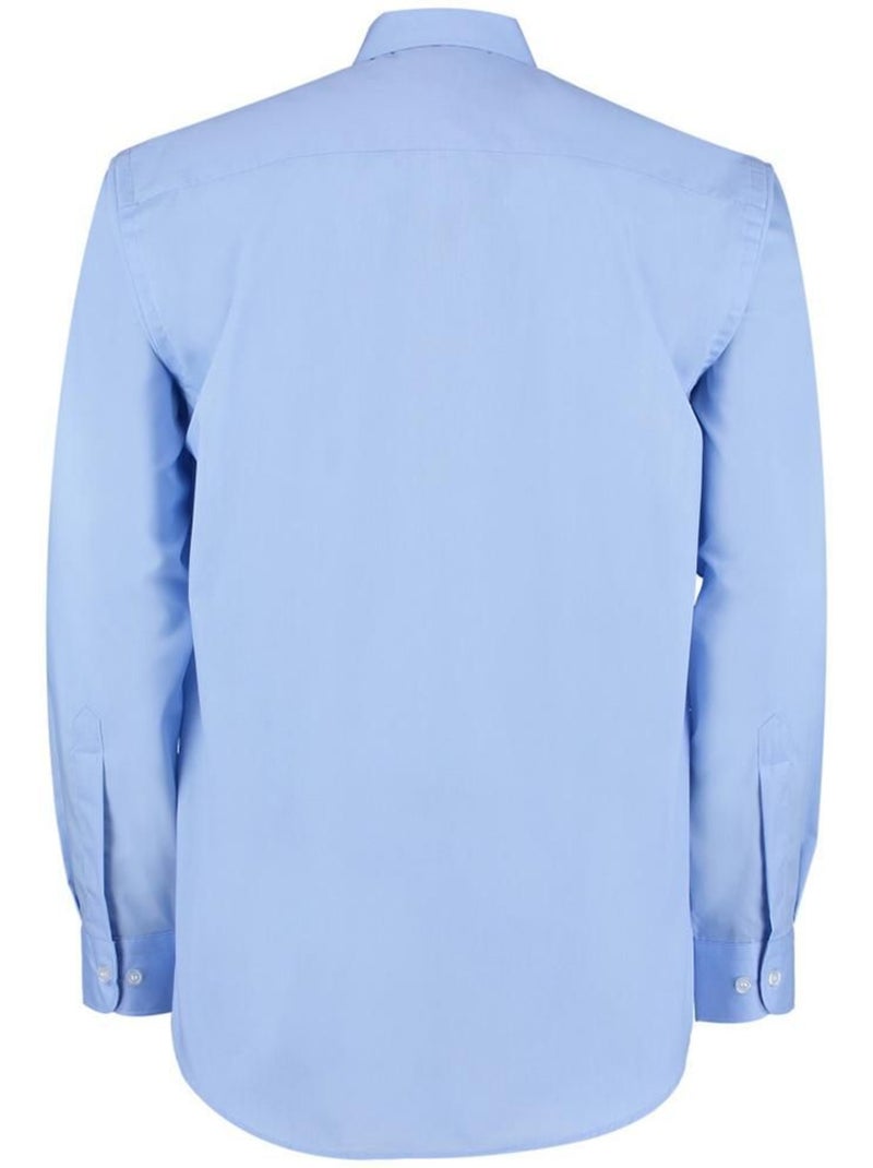 Chemise à manches longues - kustom kit Bleu clair - Kiabi