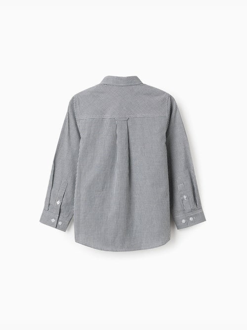 Chemise à manches longues à motif vichy - Kiabi Chemise à manches longues à motif vichy - Kiabi