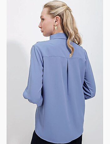 Chemise à manches longues à volants bdart