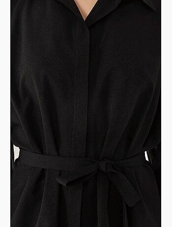 Chemise à manches longues avec détail noué hiccup