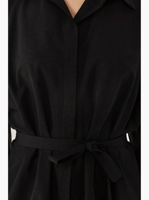 Chemise à manches longues avec détail noué hiccup - Kiabi