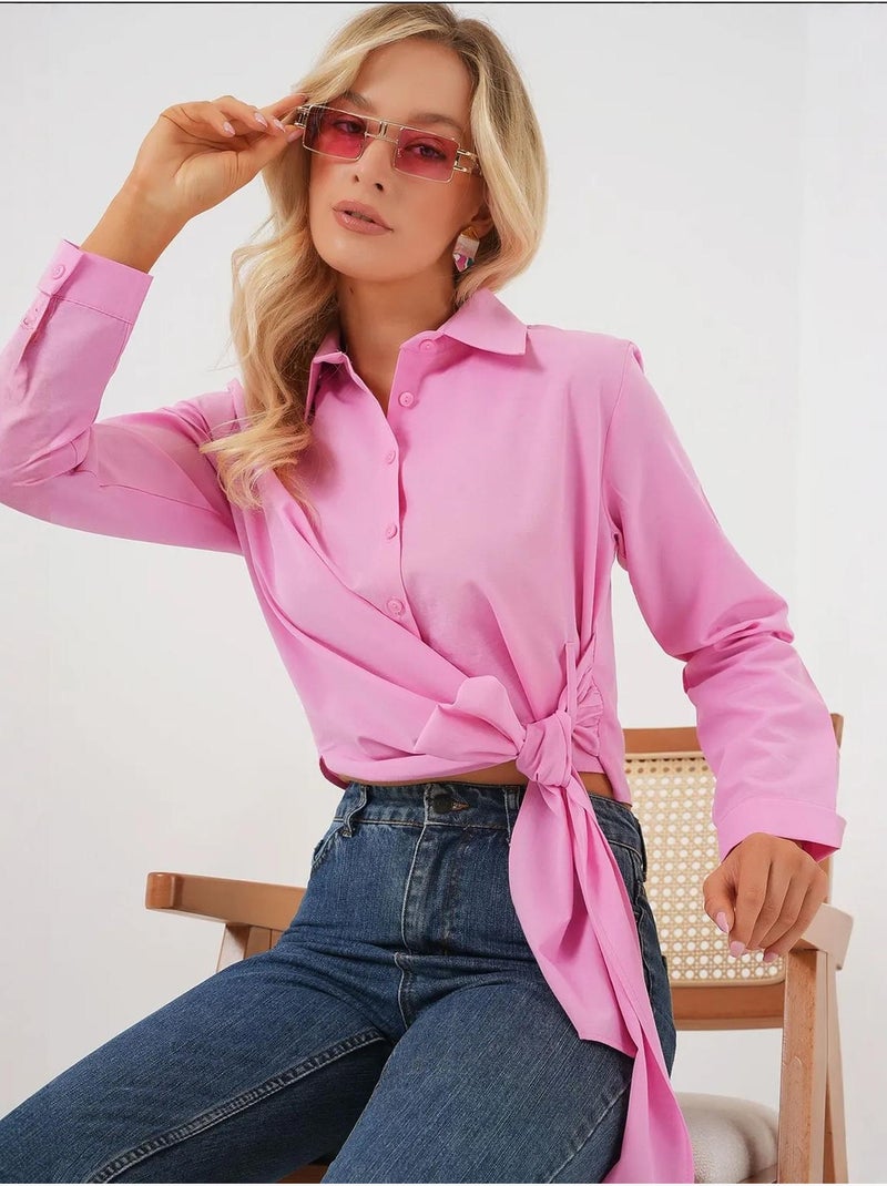 Chemise à manches longues bdart Rose clair - Kiabi