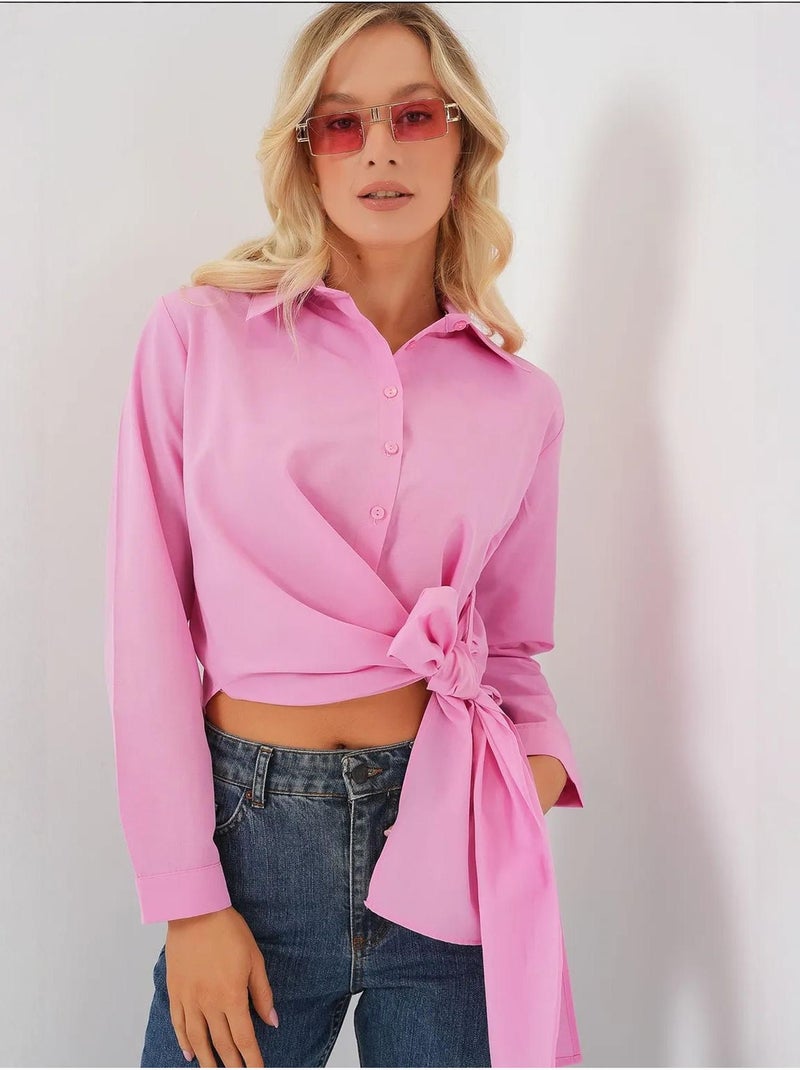 Chemise à manches longues bdart Rose clair - Kiabi