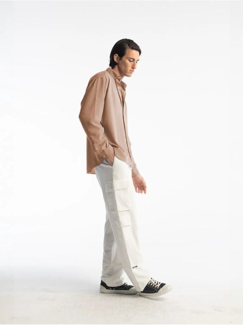 Chemise à manches longues boutonnée oversize giesto - Kiabi Chemise à manches longues boutonnée oversize giesto - Kiabi