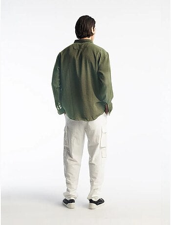Chemise à manches longues boutonnée oversize giesto