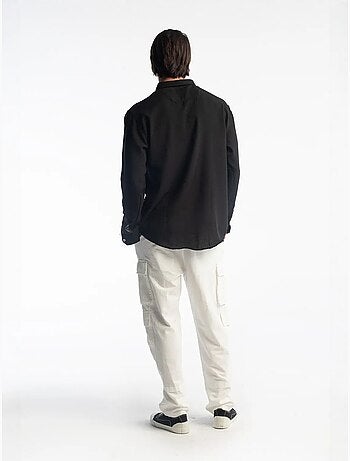 Chemise à manches longues boutonnée oversize giesto